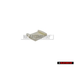 Original VW Seat Runner Outer Guide Piece Clip Natural Color - 191881213 909