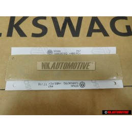 Original VW Golf R32 Rear Hatch Trunk Boot Badge Emblem Chrome - 1J0853675Q 739