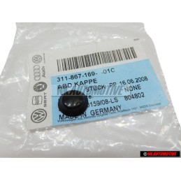 Original VW Cover Cap For Bolt Satin Black - 311867169 01C