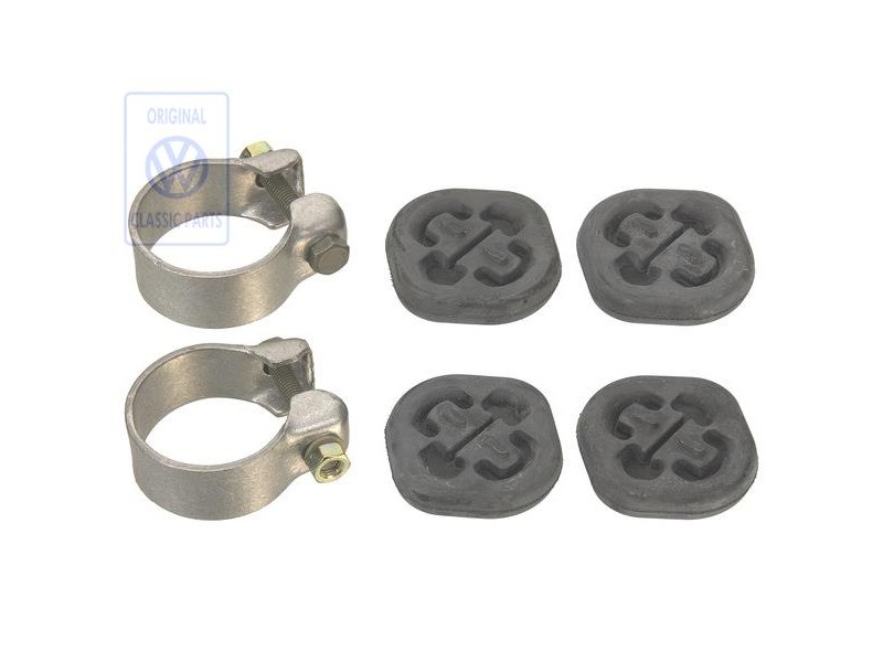 Original VW 1 Set Fixing Parts For Front Silencer And Rear Silencer - 171298001E
