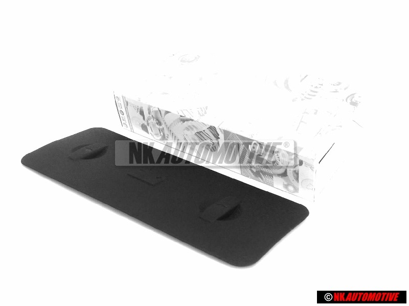 Original Audi Cover Sating Black - 8E1819422A 01C