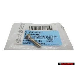 Original VW Oval Head Countersunk Bolt M5x22 - N 0330231
