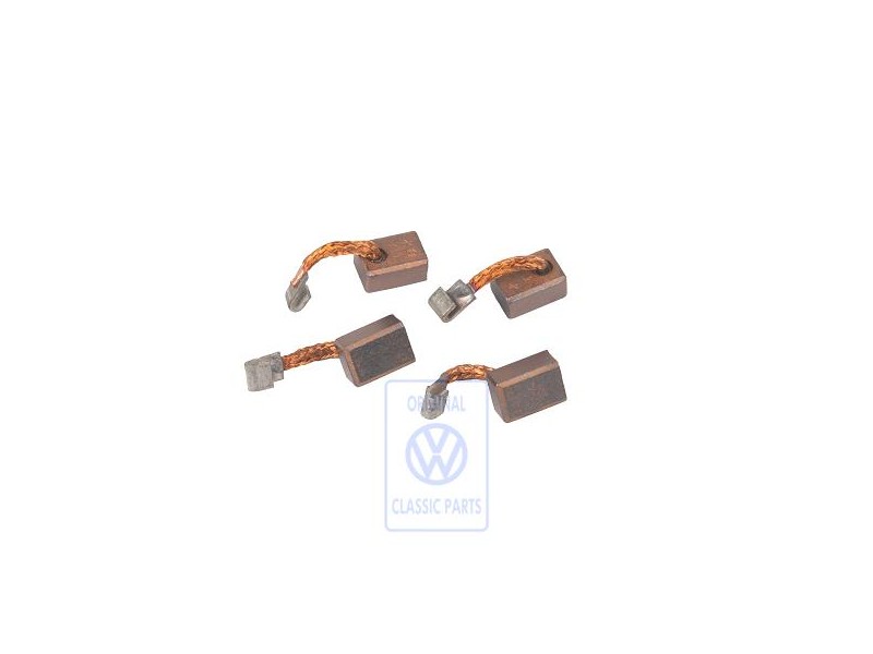 Original VW 1 Set: Carbon Brushes - 049911215A