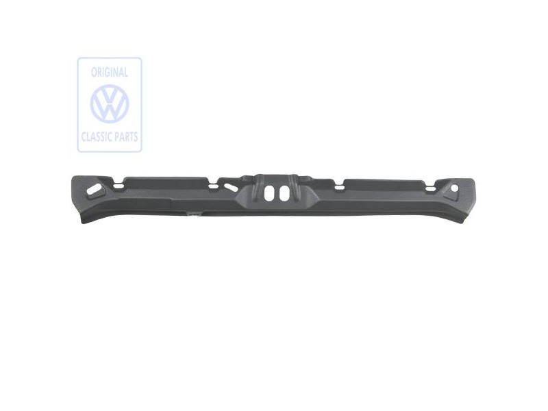 Original VW Cover For Lock Carrier Black - 165863485A 8BM