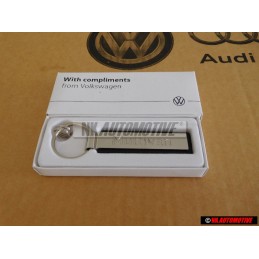Original VW Key Fob Silver/Black - 000087010AAYPN
