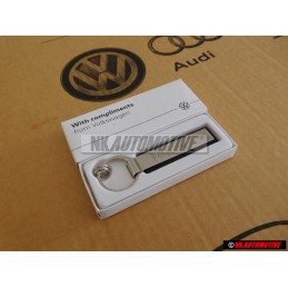 Original VW Key Fob Silver/Black - 000087010AAYPN