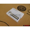 Original VW Key Fob Silver/Black - 000087010AAYPN