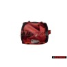 Original Audi Gearstick Knob With Boot For Lever (Leather) Red - 8X0064231A 8ZP