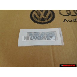 Original VW Passat W8 Rear Boot Badge Emblem Chrome - 3B0853675R 739