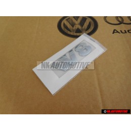 Original VW Passat W8 Rear Boot Badge Emblem Chrome - 3B0853675R 739