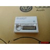 Original VW New Logo Metal Leather Keychain Keyring Keytag - 000087010BMYPN