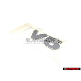 Original VW V5 Rear Trunk Boot Badge Emblem Chrome - 1J0853675D 739