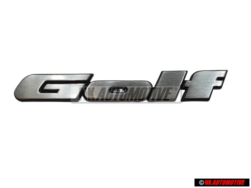 Original VW GOLF Rear Trunk Boot Badge Emblem Chrome - 191853687J