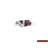 Original VW V6 Front Grill Badge Emblem Chrome Red - 1J5853679A