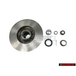 SKF Rear Axle Brake Disc 226x10 5/100 with Bearings - VKBD 1005