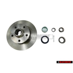 SKF Rear Axle Brake Disc 226x10 5/100 with Bearings - VKBD 1005