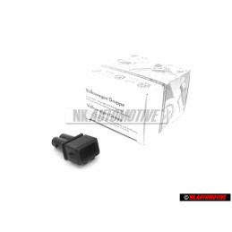 Original VW 2 Pin Flat Connector Housing Male Terminal - 357972762