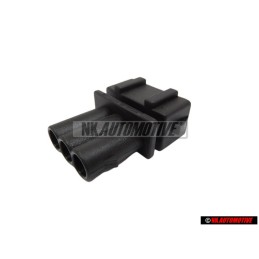 Original VW 3 Pin Flat Connector Housing - 357972763