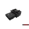 Original VW 3 Pin Flat Connector Housing - 357972763