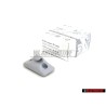 Original VW Sun Visor Clip Grey Blue - 535857559 H50