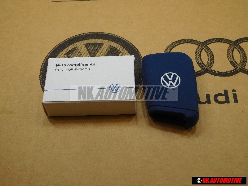 Original VW Key Cover Dark Blue - 000087012AN530