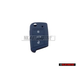 Original VW Key Cover Dark Blue - 000087012AN530