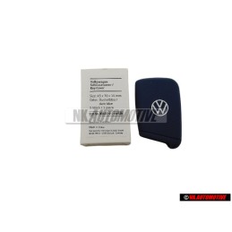 Original VW Key Cover Dark Blue - 000087012AN530