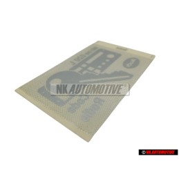 Original VW Sign Radio Coding - 893010020L