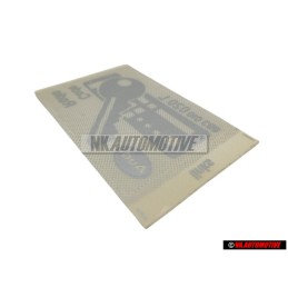 Original VW Sign Radio Coding - 893010020L