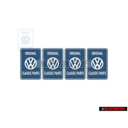 VW Classic Parts Sticker 4 Piece Set VW Classic Parts - ZCP904313