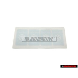 VW Classic Parts Sticker 4 Piece Set VW Classic Parts - ZCP904313