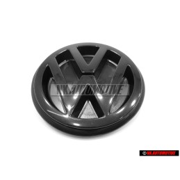 Original VW Rear Trunk Boot Badge Emblem Black - 357853601B 041