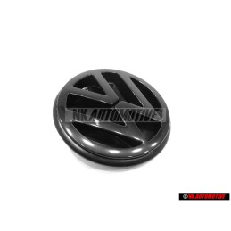 Original VW Rear Trunk Boot Badge Emblem Black - 357853601B 041