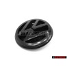 Original VW Rear Trunk Boot Badge Emblem Black - 357853601B 041