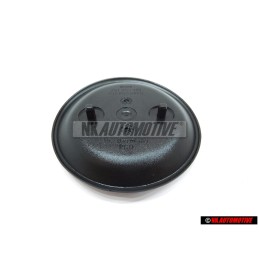 Original VW Rear Trunk Boot Badge Emblem Black - 357853601B 041