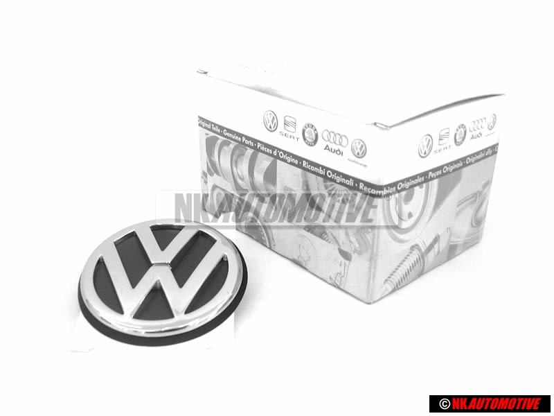 Original VW Rear Boot Badge Emblem Chrome - 3A5853630D 739