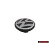 Original VW Alloy Wheel Centre Cap Black Anthracite - 7L6601149B RVC