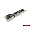 Original VW SYNCRO Rear Boot Badge Emblem Chrome - 7M0853675B Z10