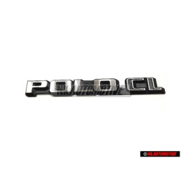 Original VW Notchback POLO CL Rear Boot Badge Emblem - 874853687A