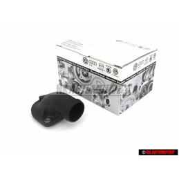 Original VW Thermostast Housing Cover Pipe Union - 055121121F