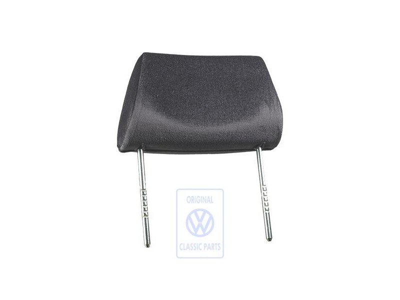 Original VW Head Restraint With Cover, Adjustable Anthracite - 191881901AG9XV