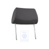 Original VW Head Restraint With Cover, Adjustable Grey Black - 191881901ASD02