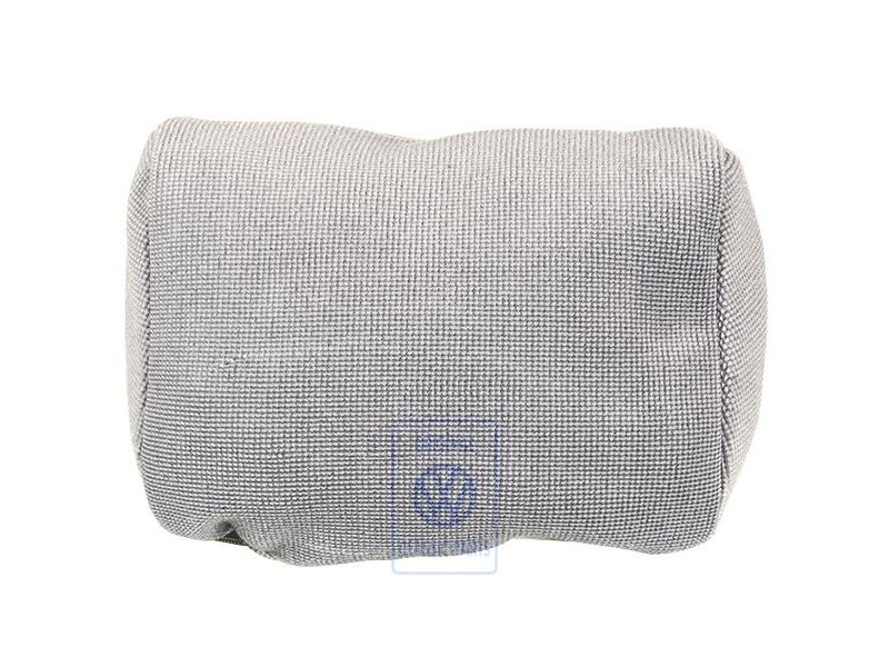 Original VW Head Restraint Cover (Cloth) Slate (Grey) - 191881921 6XD