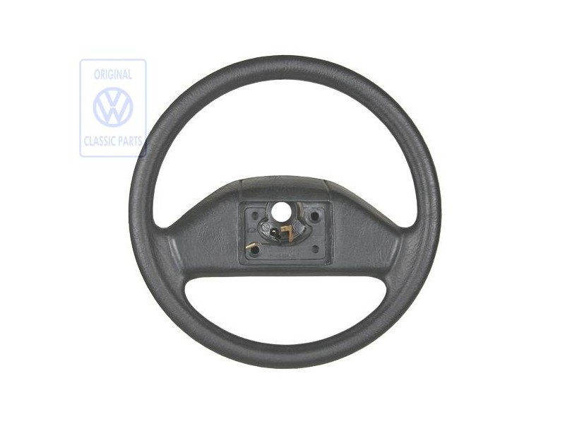 Original VW Steering Wheel Satin Black - 191419091AF01C