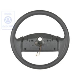Original VW Steering Wheel Satin Black - 191419091AG01C