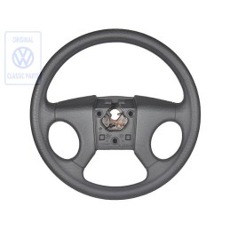 Original VW Sports Steering Wheel Satin Black - 191419091AK01C