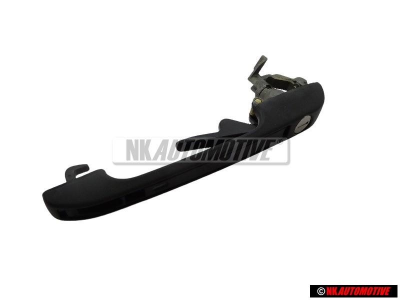 Original VW Door Handle, Outer, Black - 191837206A