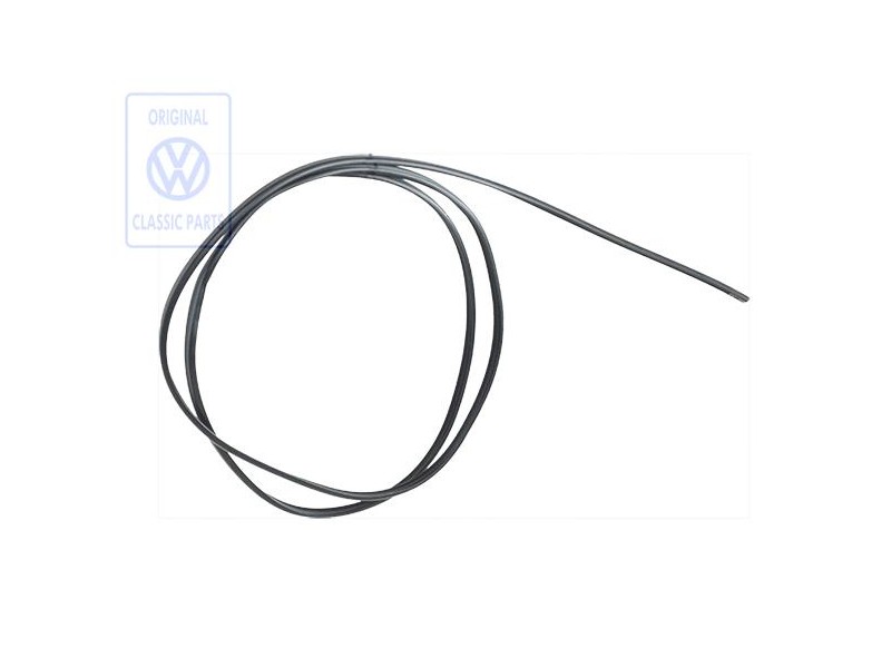 Original VW Trim Strips For Bumper Titanium Silver Dark - 191853951A 3ZZ