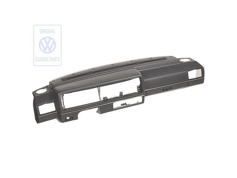 Original VW Dash Panel, Padded Black - 191857003C 5BL