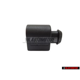 Original VW 2 Pin Flat Contact Housing Socket Plug Connector - 1J0973722